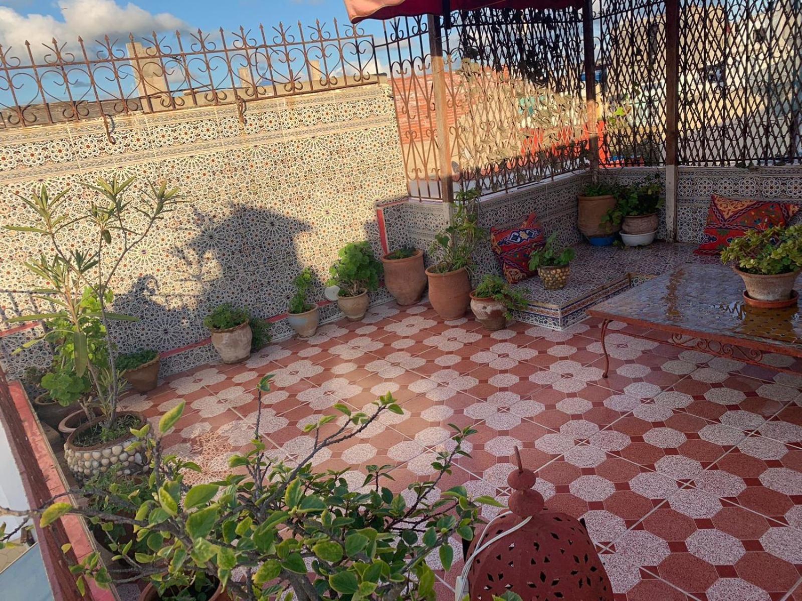 Hathor ,Casa Marroqui Con Dos Terrazas En La Medina Antigua , Ideal Parejas!! Wifi!! Asilah Exterior foto