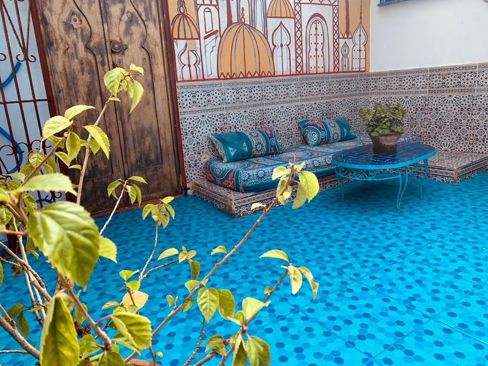 Hathor ,Casa Marroqui Con Dos Terrazas En La Medina Antigua , Ideal Parejas!! Wifi!! Asilah Exterior foto